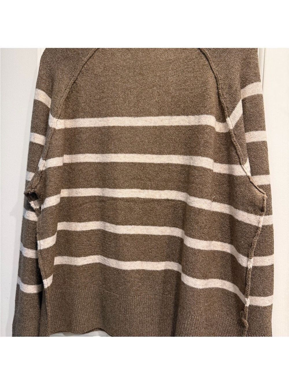 Graham Striped Poli Pullover V-Neck Sweater New - Picture 4 of 6